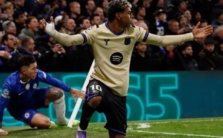 برشلونة يحقق أرباح كبيرة من بيع اللاعب الذي أسقط يامال في الميدان