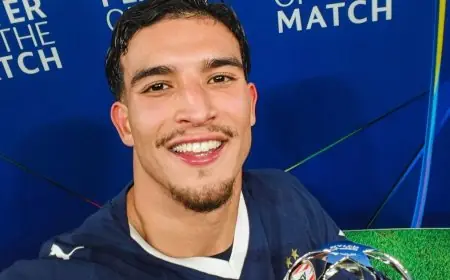 صهيب دريوش المغربي ينافس مبابي وهالاند بقدراته الخارقة