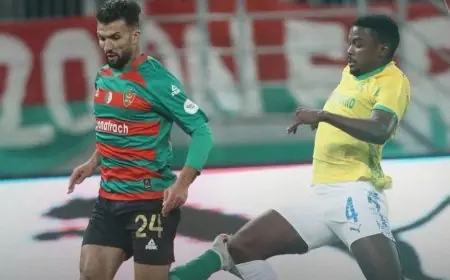 مولودية الجزائر يكتفي بالتعادل ضد صن داونز في دوري أبطال إفريقيا