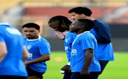 استعدادات الزمالك للمواجهة المرتقبة ضد كايزر تشيفز تنطلق بمران قوي في الملعب الرئيسي