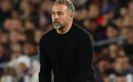 هانزي فليك يؤكد تغير برشلونة هذا الموسم وعدم وجود السيطرة السابقة