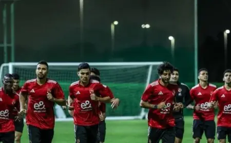 الأهلي يكثف استعداداته لملاقاة الجيش الملكي في دوري أبطال إفريقيا