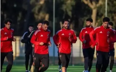 الأهلي يكمل تحضيراته في الرباط قبل مواجهة الجيش الملكي المغربي