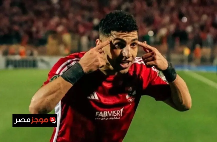 كوكا يطرد قبل نهاية مباراة الأهلي والاتحاد السكندري بعشر دقائق