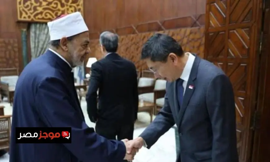 الطيب يبحث تعزيز التعاون العلمي والدعوي مع وزير شؤون المسلمين في سنغافورة