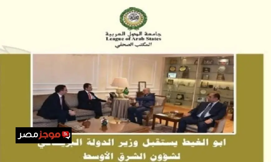 أبو الغيط يبرز دور المملكة المتحدة الحيوي في تعزيز جهود السلام