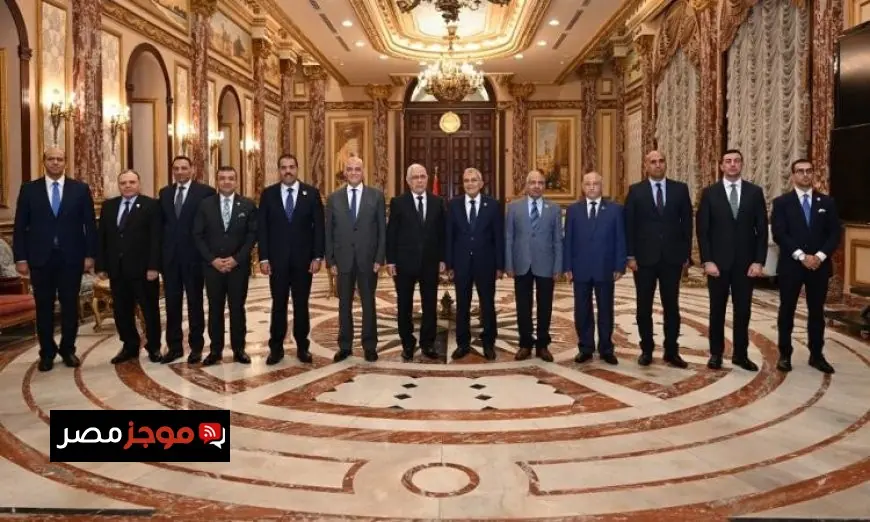 صور تفصيلية لزيارة النائب العام لرئيس مجلس الشيوخ لتهنئته ببدء مهمته الجديدة