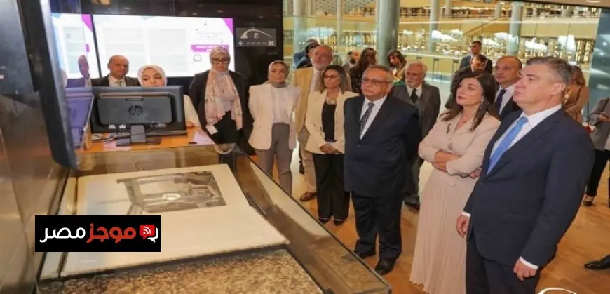 رئيس كرواتيا يزور مكتبة الإسكندرية ويؤكد أن المتحف المصري الكبير رمز الحضارة