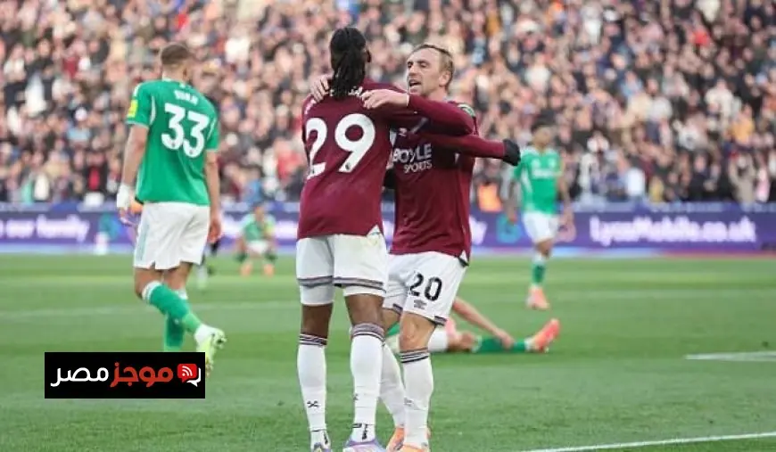 وست هام يحقق فوزاً مهماً على نيوكاسل وينهي سلسلة النتائج السلبية في الدوري الإنجليزي