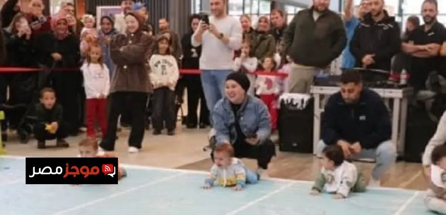 مسابقة حبو الأطفال الممتعة تجذب الأنظار في شمال تركيا