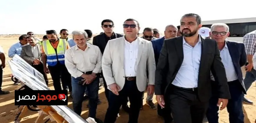 وزير الإسكان يقوم بجولة تفقدية للطرق والمرافق في منطقة الأمل بالعبور الجديدة