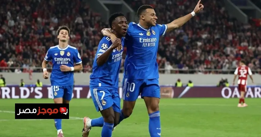 مبابي المتألق يسجل أربعة أهداف في انتصار ريال مدريد المثير على أولمبياكوس