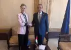 وزير الخارجية يناقش العلاقات الثنائية مع ممثلة الشئون الخارجية والسياسة الأمنية للاتحاد الأوروبي