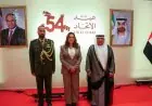 منال عوض تتألق في حفل استقبال سفارة الإمارات بمناسبة عيد الاتحاد الـ 54