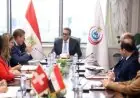 عبد الغفار يرحب بالسفير السويسري لتعزيز التعاون في القطاع الصحي