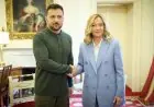زيلينسكي يعبّر عن ثقته برئيسة وزراء إيطاليا في إنجاح مفاوضات السلام