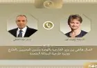 وزير الخارجية يتباحث مع نظيرته البريطانية لتعزيز العلاقات الثنائية بين البلدين