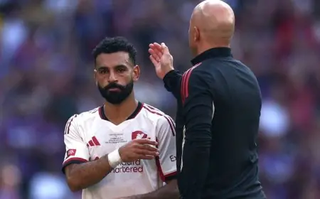 سلوت يكشف عن أسباب استبعاد محمد صلاح من تشكيلة ليفربول وما الذي يجعل الأمر ليس سهلاً