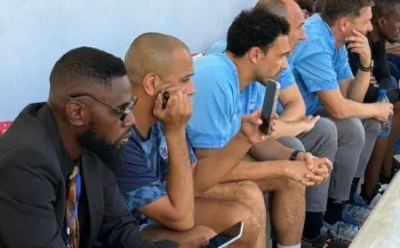 بعثة بيراميدز تدعم المصري في مواجهته أمام زيسكو في بطولة الكونفدرالية