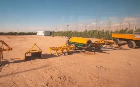 الريف المصري الجديد يخطط لإنشاء محطة ميكنة متكاملة لدعم مزارعي منطقة الطور