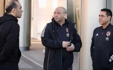 الأهلي ينطلق نحو ملعب مواجهة الجيش الملكي في مباراة حماسية