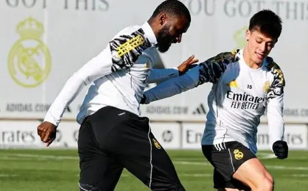 تشكيلة ريال مدريد المتوقعة ضد جيرونا عودة روديغر وميليتاو لتعزيز الدفاع