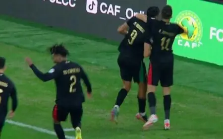 بوريكة يسجل الهدف الأول للجيش الملكي في مرمى الأهلي بدوري أبطال إفريقيا فيديو