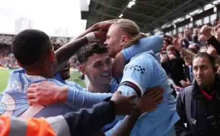 هالاند يتألق في التشكيلة الأساسية لمانشستر سيتي ضد ليدز في الدوري الإنجليزي