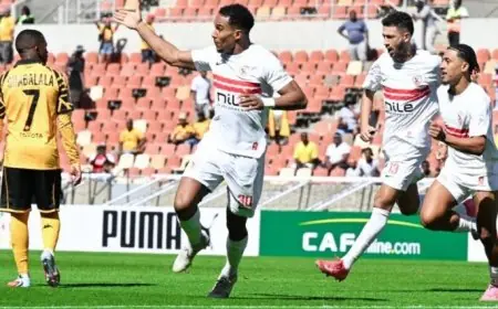 الزمالك يتصدر الشوط الأول بتقدم مثير على كايزر تشيفز بهدف من الجزيري