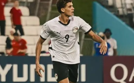 استدعاء مهاجم الأهلي الشاب لمنتخب مصر الأول بعد تألقه في مباراة برشلونة