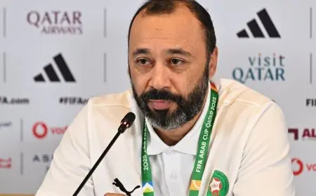 طارق السكتيوي مدرب منتخب المغرب يؤكد عدم وجود منتخبات صغيرة أو كبيرة في كرة القدم