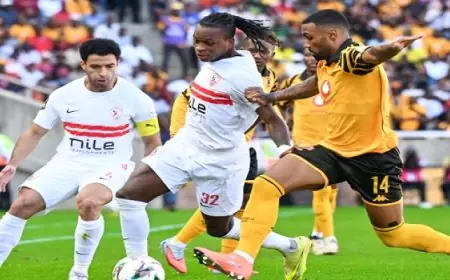 الزمالك يخيب آمال جماهيره بتعادل محبط ١-١ أمام كايزر تشيفز في الكونفدرالية