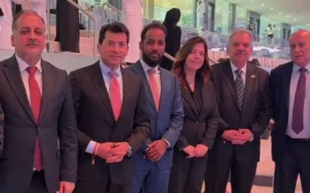 وزير الرياضة يعبر عن إعجابه بكأس العرب 2025 والتنظيم الرائع في قطر