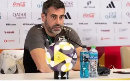 مدرب سوريا يثني على لاعبيه بعد تحقيق انتصار مثير على تونس في كأس العرب 2025