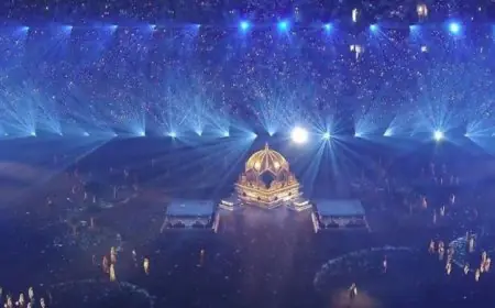 رسائل السلام والوحدة والروح الرياضية تتألق في حفل افتتاح كأس العرب 2025 فيديو