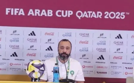 مدرب المغرب يحدد هدف فريقه في كأس العرب 2025 المنافسة على اللقب