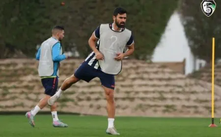 السوري عمر خربين يتألق ويسجل أول هدف في كأس العرب بقطر