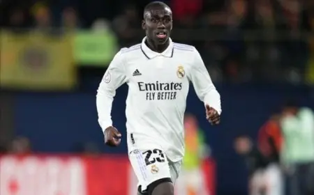 ريال مدريد يكشف عن إصابة مدافعهم فيرلاند ميندي