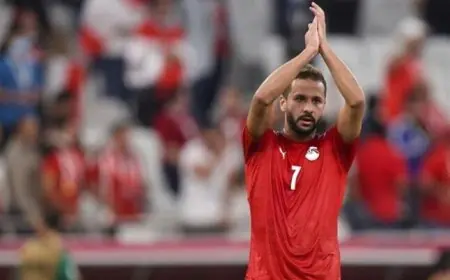 قميص أحمد رفعت يتألق في غرفة ملابس منتخب مصر بكأس العرب 2023