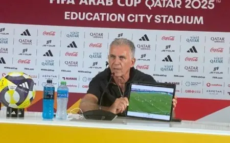 كيروش ينتقد التحكيم بشدة عقب خسارة عمان أمام السعودية في كأس العرب فيديو