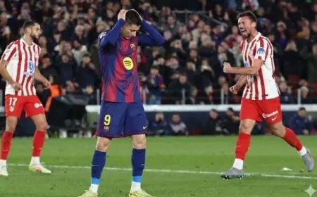 الطابع الإيجابي يسيطر على الشوط الأول في قمة الدوري الإسباني بين برشلونة وأتلتيكو مدريد مع عرض فيديو مميز