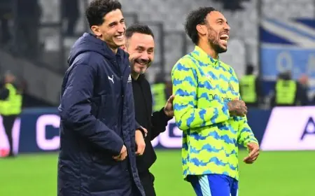 أزمة جديدة في مارسيليا تمسك بأمل نايف أكرد وأوباميانغ قبيل كأس إفريقيا