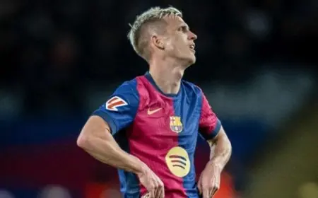 برشلونة يكشف عن إصابة داني أولمو ومدة غيابه عن الملاعب