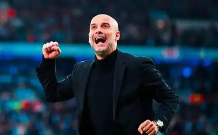 جواديولا يفاجئ الجميع بتعليق مثير حول دخول هالاند نادي الـ100