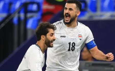 العراق يتخطى البحرين ويتصدر مجموعته في كأس العرب 2023