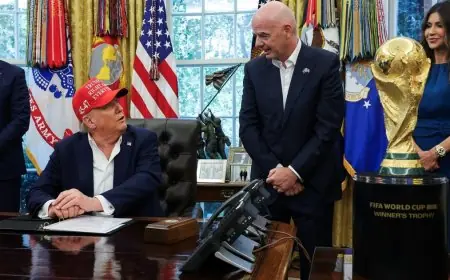 دونالد ترامب يترشح لجائزة فيفا للسلام وسط جدل كبير