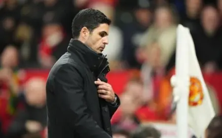 أرتيتا يعبر عن قلقه من ازدياد الإصابات بعد انتصار أرسنال على برينتفورد