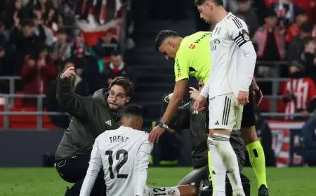 أرنولد يغيب عن مباريات ريال مدريد بسبب الإصابة تعرف على التفاصيل