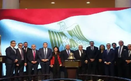 البورصة المصرية تحتفل بإطلاق المجموعة المتكاملة لشركة إيجيترانس ونوسكو من خلال فعالية قرع الجرس