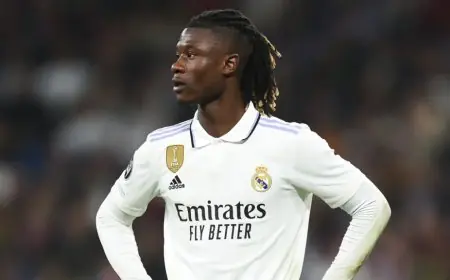 كامافينجا يتعرض لالتواء خفيف في كاحله الأيسر ويجري فحوصات طبية دقيقة